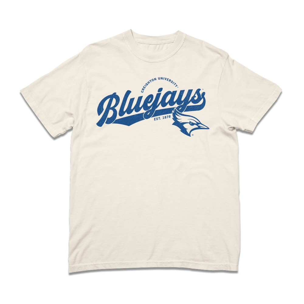Bluejays Script Logo Heavyweight