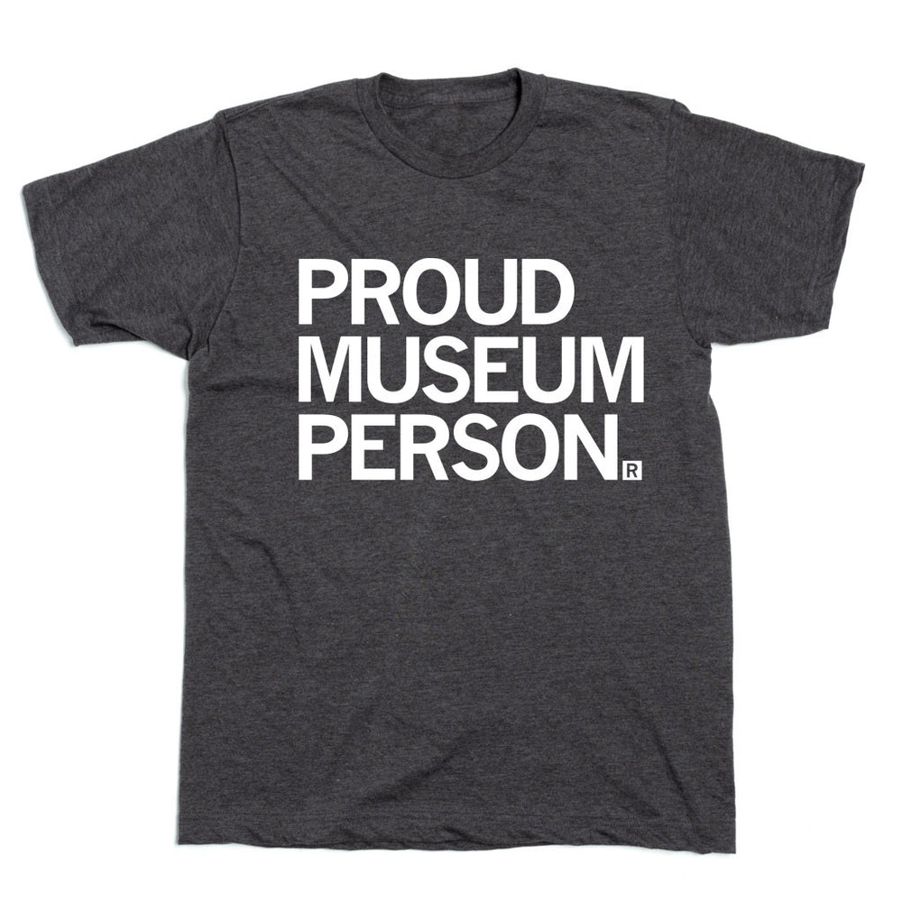 Proud Museum Person Charcoal