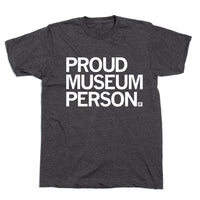 Proud Museum Person Charcoal