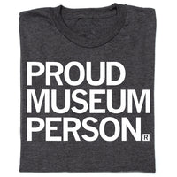 Proud Museum Person Charcoal