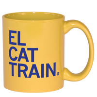 El Cat Train Mug