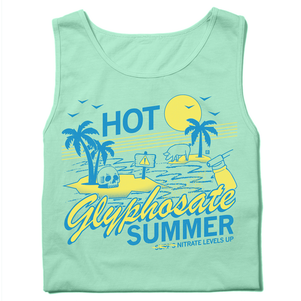 Hot Glyphosate Summer Heavyweight Tank Top – RAYGUN