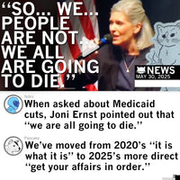 We All Are Going To Die Joni Ernst Quote