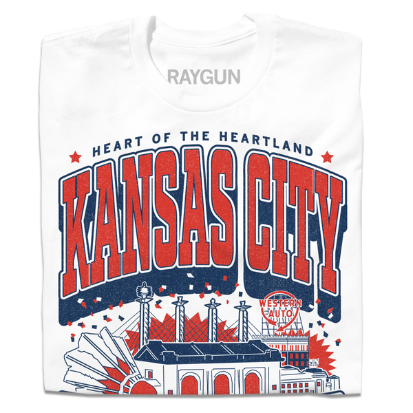 Mass Kunfusion ‎– State Your Name〜 Kansas City Max Collegiate T-Shirt – RAYGUN