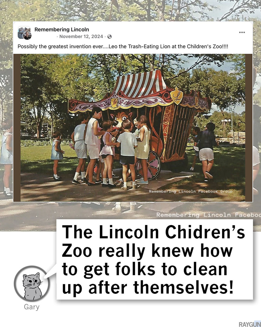 Leo The Paper Eating Lion