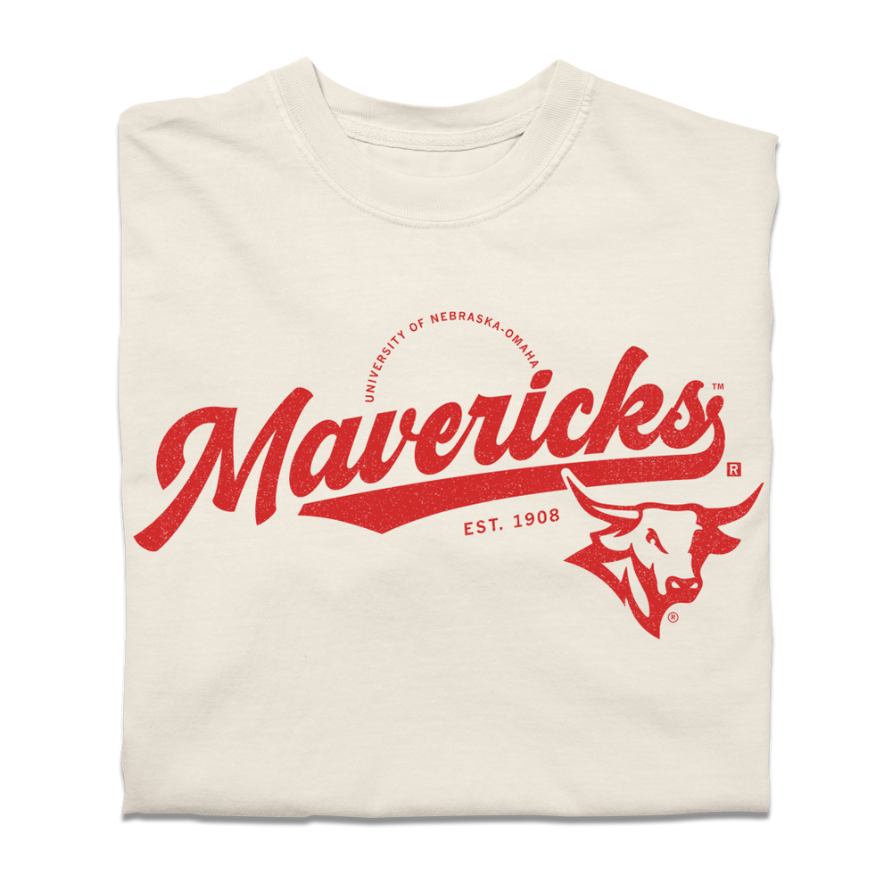 Mavericks Script Logo Heavyweight