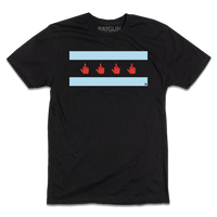Middle Finger Chicago Flag