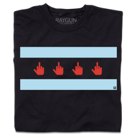 Middle Finger Chicago Flag