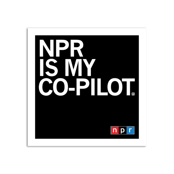 NPR Co-Pilot Sticker