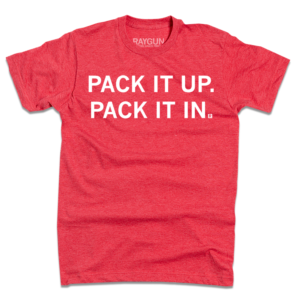 Pack It Up Red