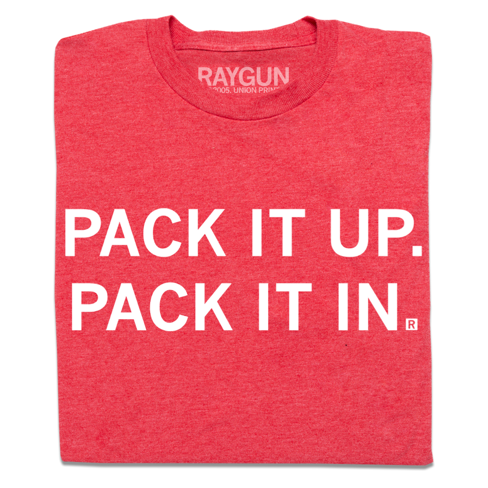Pack It Up Red