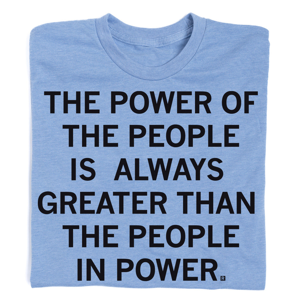 Power of the People Is Greater