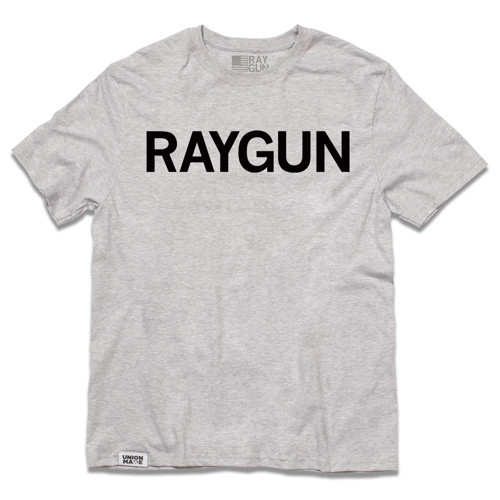 RAYGUN Block Text Logo Union Made
