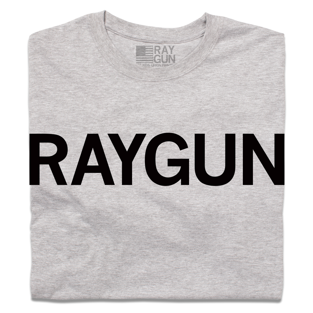 RAYGUN Block Text Logo Union Made