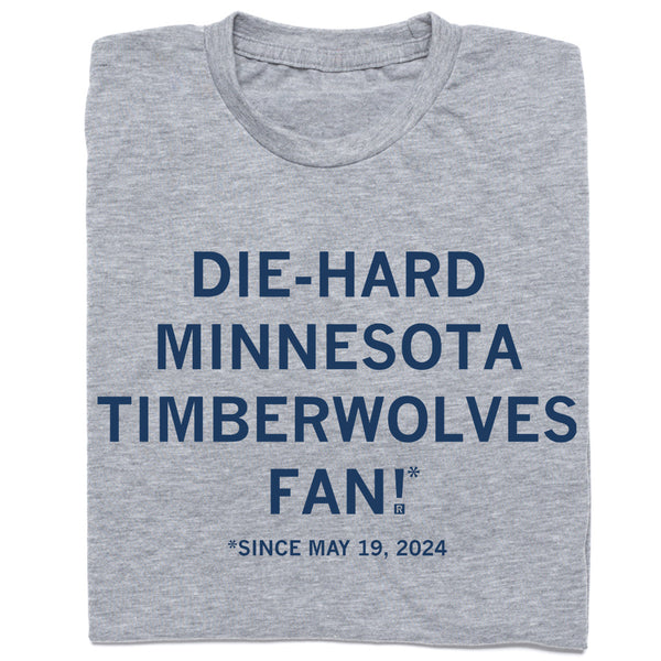 Die-Hard Timberwolves Fan