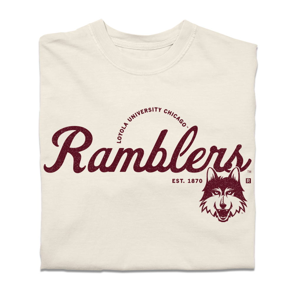 Ramblers Script Logo Heavyweight