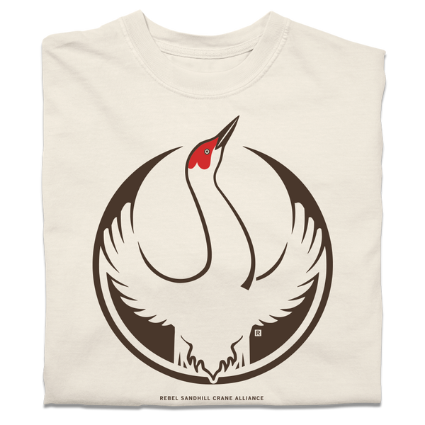 money tree sandhill and flamingo Rebel Sandhill Crane Alliance Heavyweight T-Shirt – RAYGUN