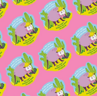 5 Eye Studio: Hootin' Hollerin' Possum Sticker