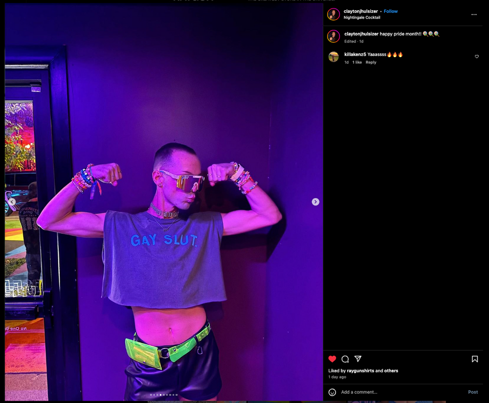 Gay Slut Muscle Crop Top