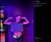 Gay Slut Muscle Crop Top
