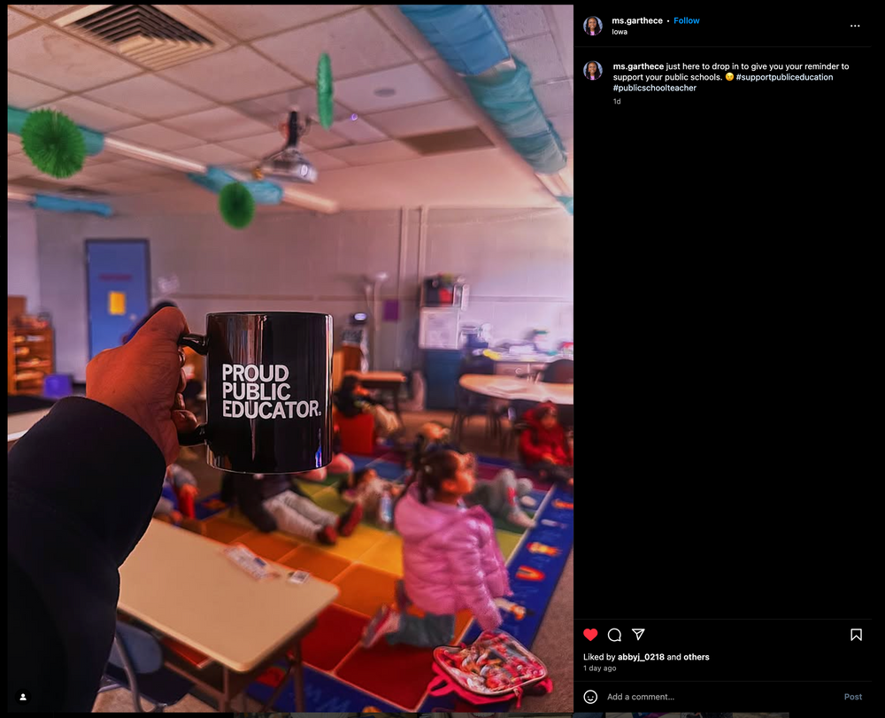 Proud Public Educator Mug