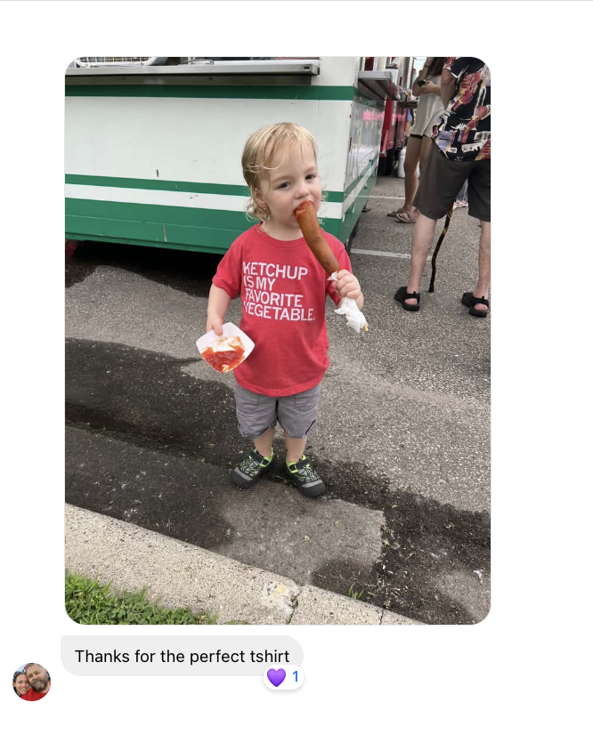 Ketchup Is My Favorite Vegetable Kids