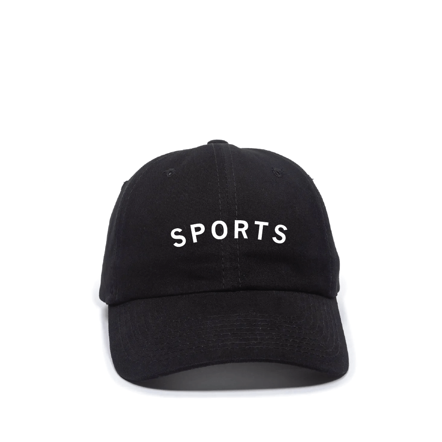 Sports Curved Logo Dad Hat