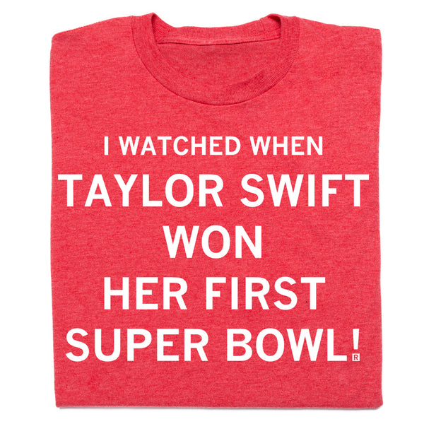 Taylor Swift Won Her First Super Bowl