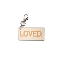 Loved Wood Keychain