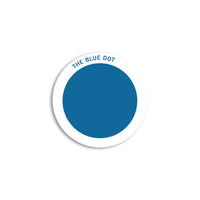 Blue Dot Mini Circle Sticker