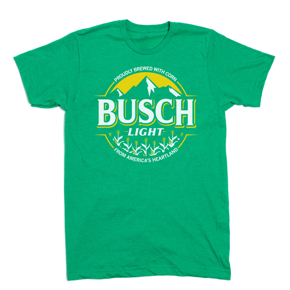 Busch Light: Brewed With Corn Green