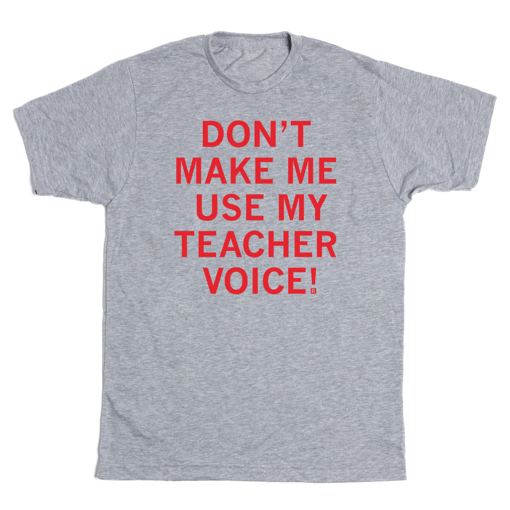 Use My Teacher Voice Text