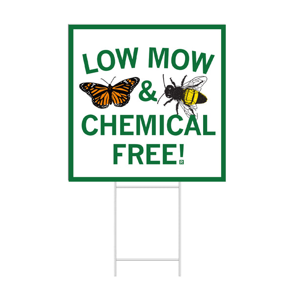 Low Mow Yard Sign