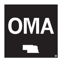 OMA Logo Mini Sticker