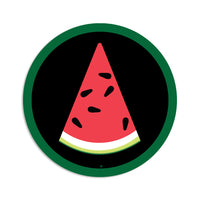 Watermelon Circle Sticker
