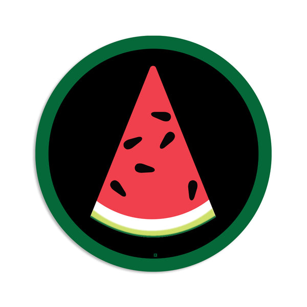 Watermelon Circle Sticker