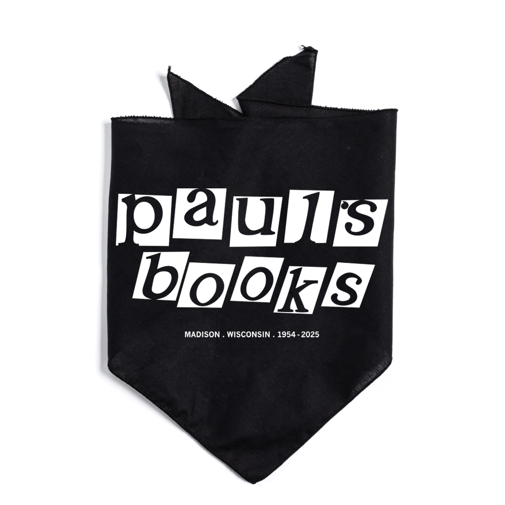 Paul's Books Logo Dog Bandana