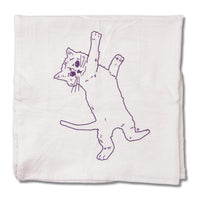 Hanging Cat Kitchen Towel