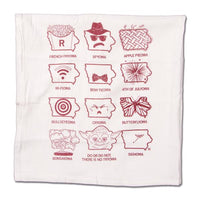 Faces of Iowa Kitchen Towel