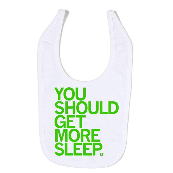 Get More Sleep Bib