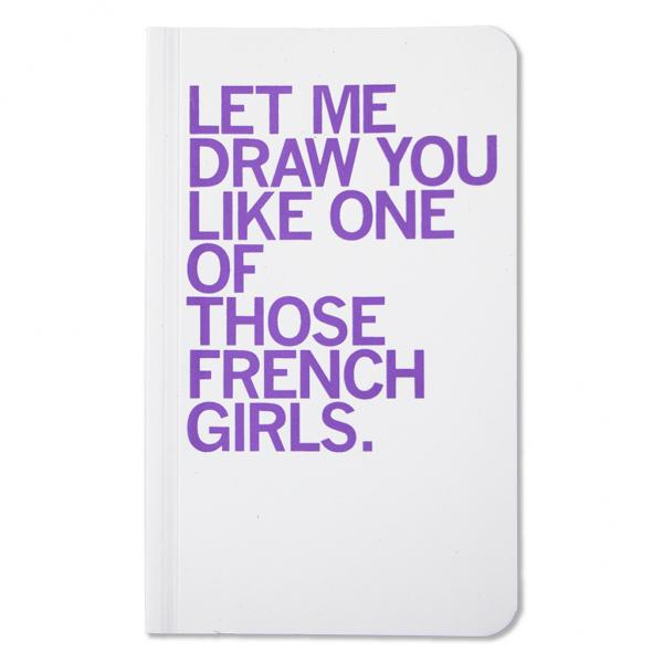 French Girls Notebook