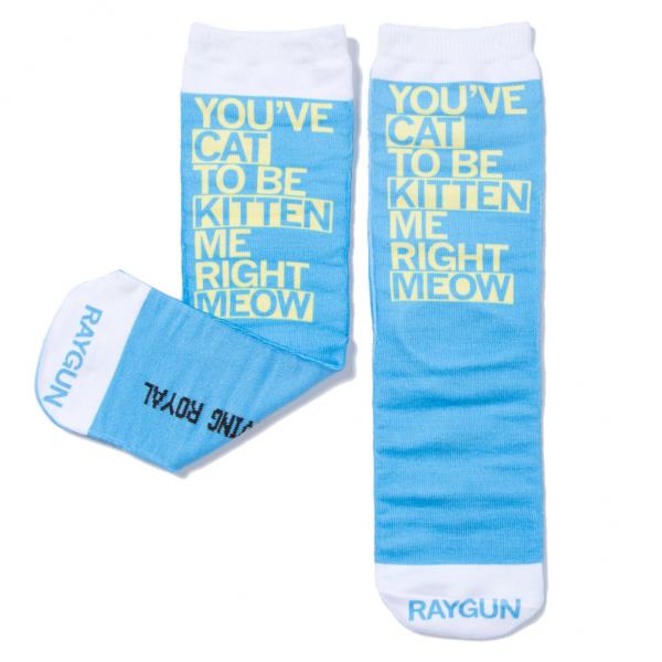 Cat To Be Kitten Me Socks