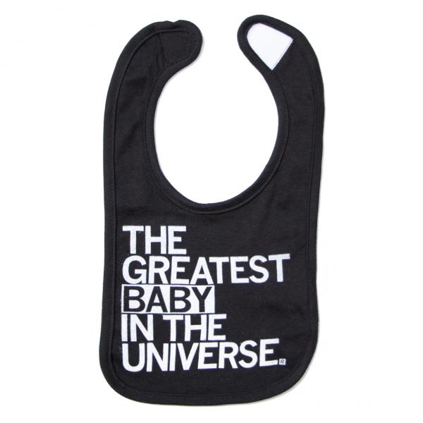 The Greatest Baby In The Universe Bib