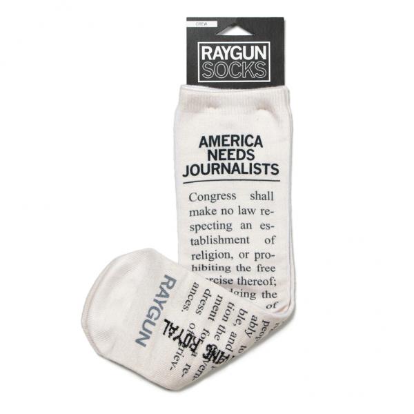 America Needs Journalists Socks