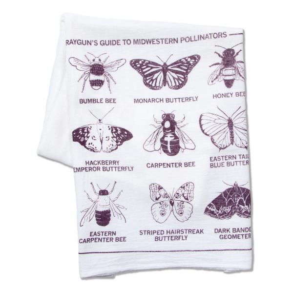 Midwestern Pollinators Kitchen Towel