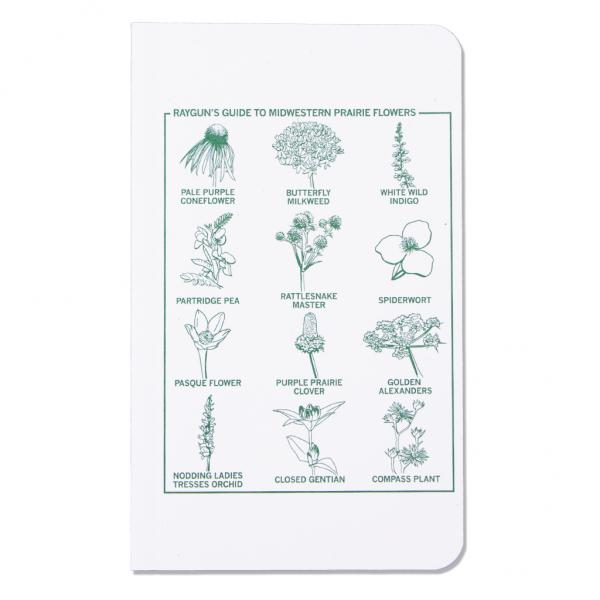 Midwestern Prairie Flowers Notebook