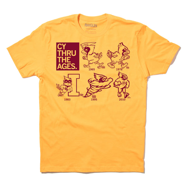 ISU: Cy Thru The Ages T-Shirt – RAYGUN