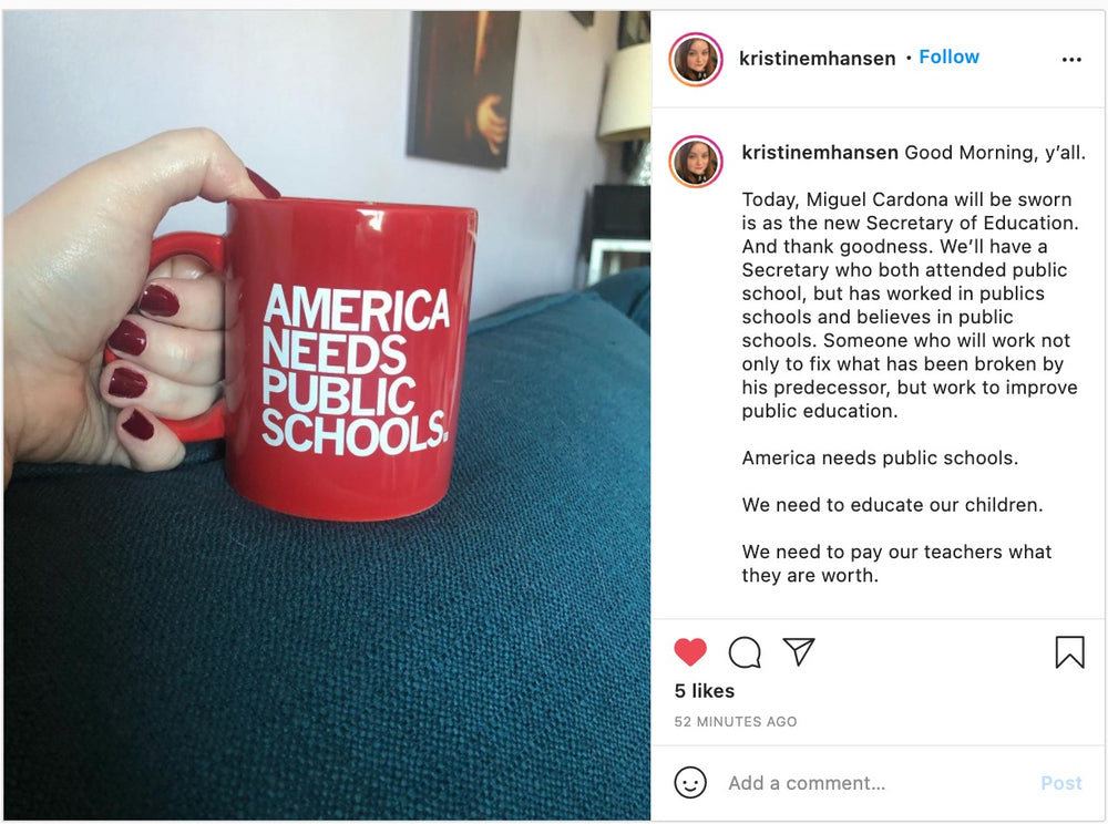 America Needs Public Schools Mug