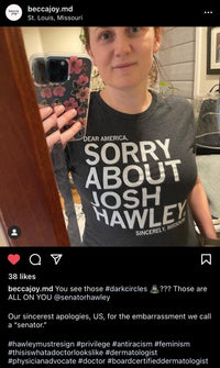 Sorry About Josh Hawley