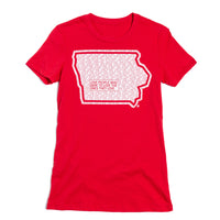 Love is Love Iowa Raygun T-Shirt Standard Unisex snug